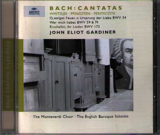 J.S. Bach / Cantatas BWV 34, 59, 74, 172 / John Eliot Gardiner
