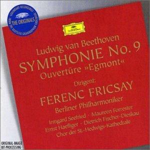 Ludwig van Beethoven / Symphony no. 9 / “Egmont” Overture / Berliner Philharmoniker / Ferenc Fricsay 