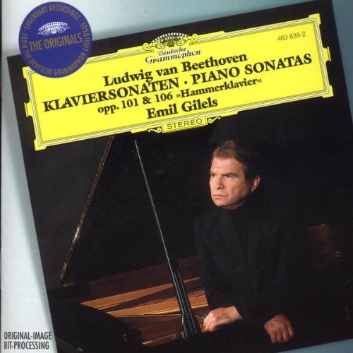 Ludwig van Beethoven / Piano Sonatas opp. 101 & 106 “Hammerklavier” / Emil Gilels