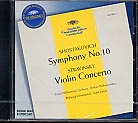 Dmitri Shostakovich / Symphony no. 10 / Igor Stravinsky / Violin Concerto / Wolfgang Schneiderhahn / Karel Ancerl