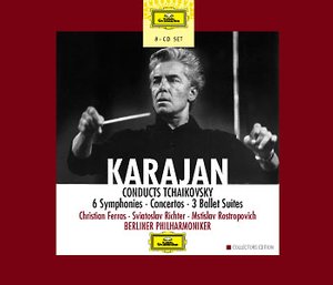 Pyotr Tchaikovsky / Symphonies (Complete) etc. / Berliner Philharmoniker / Herbert von Karajan 8CD
