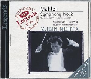 Gustav Mahler / Symphony No. 2 / Wiener Philharmoniker / Zubin Mehta 