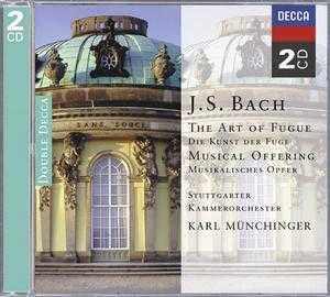 J.S. Bach / Die Kunst der Fuge / Musikalisches Opfer / Stuttgart Chamber Orchestra / Karl Münchinger