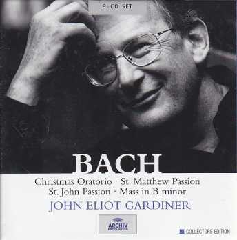 J.S. Bach / Christmas Oratorio / St. Matthew Passion / St. John Passion / Mass in B minor / John Eliot Gardiner 9CD