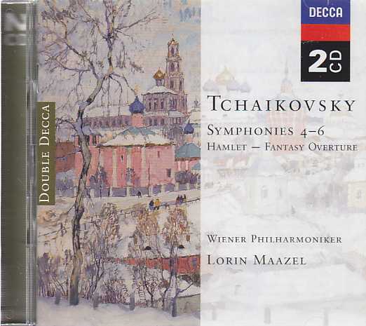 Pyotr Tchaikovsky / Symphonies 4-6 / Wiener Philharmoniker / Lorin Maazel 2CD