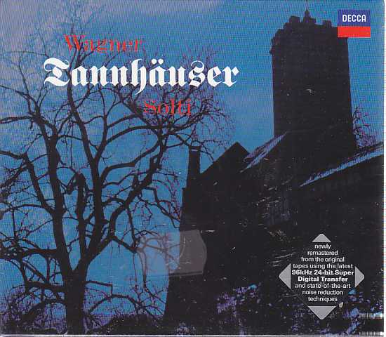 Richard Wagner / Tannhäuser / Christa Ludwig / Norman Bailey / Hans Sotin / René Kollo / Wiener Philharmoniker / Sir Georg Solti