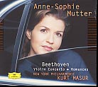 Ludwig van Beethoven / Violin Concerto / Romances // Anne-Sophie Mutter / New York Philharmonic / Kurt Masur
