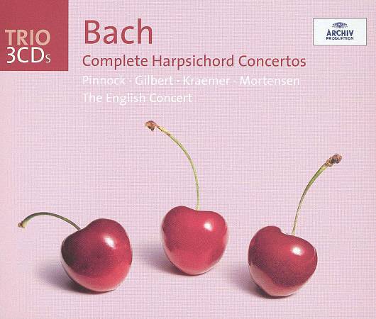J.S. Bach / Harpsichord Concertos (Complete) / The English Concert / Trevor Pinnock 3CD