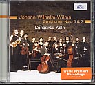 Wilms: Symphonies Nos. 6 & 7 / Concerto Köln