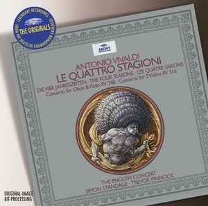 Antonio Vivaldi / The Four Seasons // The English Consort / Trevor Pinnock 