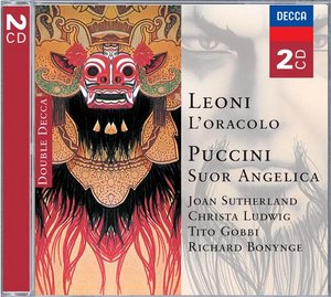 Franco Leoni / L'Oracolo / Giacomo Puccini / Suor Angelica / Joan Sutherland / Christa Ludwig / National Philharmonic Orchestra / Richard Bonynge 2CD