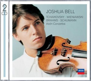 Robert Schumann / Violin Concerto / Pyotr Tchaikovsky / Henryk Wieniawski / Johannes Brahms / Voilin Concertos / Joshua Bell 2CD