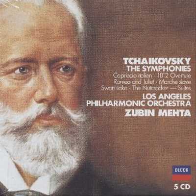 Pyotr Tchaikovsky / Symphonies (Complete) / Orchestral Works / Los Angeles Philharmonic Orchestra / Israel Philharmonic Orchestra / Zubin Mehta 5CD