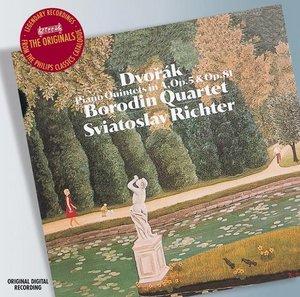 Antonín Dvorák / Piano Quintets Op. 5 & 81 / Sviatoslav Richter / Borodin Quartet