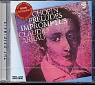 Frédéric Chopin / Preludes (Complete) & Impromptus / Claudio Arrau
