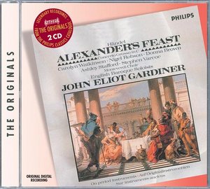 Georg Friedrich Händel / Alexander's feast / English Baroque Soloists / John Eliot Gardiner 2CD