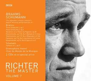 Johannes Brahms / Piano Sonatas / Robert Schumann / Sviatoslav Richter 2CD