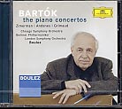 Béla Bartók / Piano Concertos 1-3 / Krystian Zimerman / Leif Ove Andsnes / Hélène Grimaud / Pierre Boulez