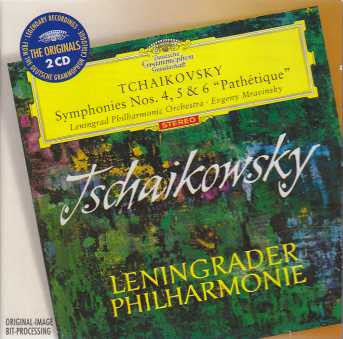 Pyotr Tchaikovsky / Symphonies No. 4-6 // Leningrad Philharmonic Orchestra / Evgeny Mravinsky 