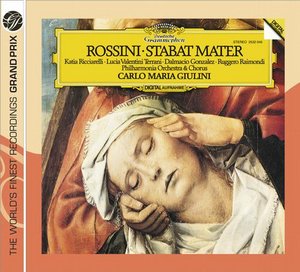 Gioacchino Rossini / Stabat Mater // Katia Ricciarelli / Lucia Valentini Terrani / Dalmacio Gonzales / Ruggero Raimondi / Philharmonia Orchestra / Carlo Maria Giulini