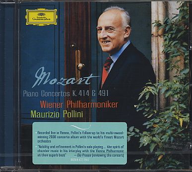 W.A. Mozart / Piano Concertos 12 & 24 / Maurizio Pollini / Wiener Philharmoniker