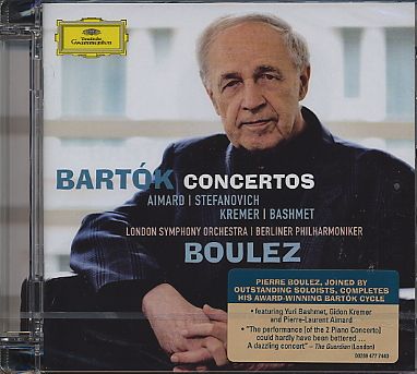 Béla Bartók / 3 Concertos // Pierre-Laurent Aimard / Tamara Stefanonich / Gidon Kremer / Yuri Bashmet / Pierre Boulez