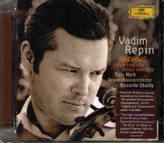Johannes Brahms / Violin Concerto / Double Concerto // Vadim Repin / Truls Mørk / Gewandhausorchester / Riccardo Chailly