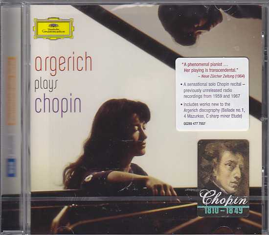 Frédéric Chopin / Piano Works / Martha Argerich 