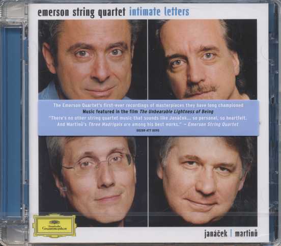 Leoš Janácek / String Quartets / Bohuslav Martinu / Three Madrigals / Emerson String Quartet
