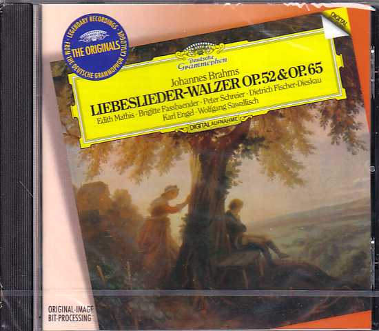 Johannes Brahms / Liebeslieder-Walzer / Quartette / Edith Mathis / Brigitte Fassbaender / Peter Schreier / Dietrich Fischer-Dieskau
