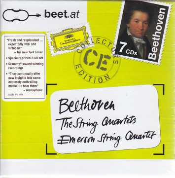 Ludwig van Beethoven / String Quartets (Complete) / Emerson String Quartet 7CD
