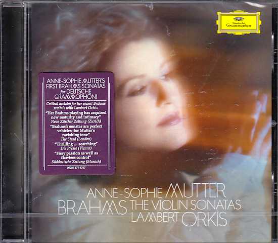 Johannes Brahms / Violin Sonatas (Complete) // Anne-Sophie Mutter / Lambert Orkis