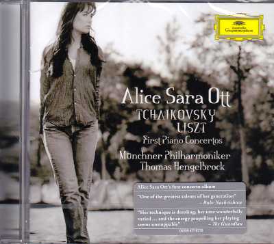 Franz Liszt / Piano Concerto no. 1 / Pyotr Tchaikovsky / Piano Concerto no. 1 // Alice Sara Ott / Münchner Philharmoniker / Thomas Hengelbrock