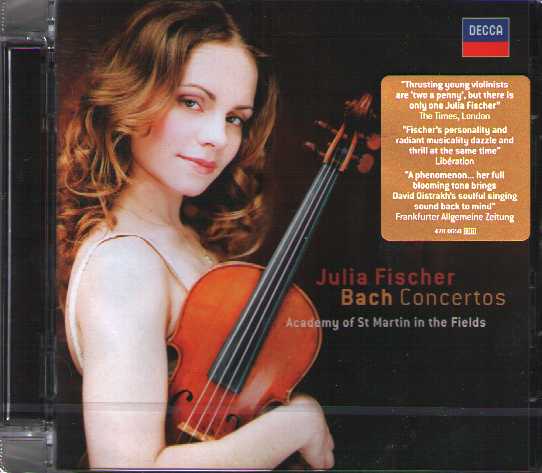 J.S. Bach / Violin Concertos / Julia Fischer / Academy of St. Martin in the Fields