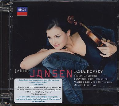 Pyotr Tchaikovsky / Violin Concerto / Souvenir d'un lieu cher / Janine Jansen / Mahler Chamber Orchestra / Daniel Harding