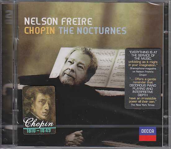 Frédéric Chopin / Nocturnes (Complete) / Nelson Freire 2CD