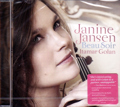 Janine Jansen / Beau Soir // Claude Debussy / Richard Dubugnon / Lili Boulanger / Olivier Messiaen / Gabriel Fauré / Maurice Ravel