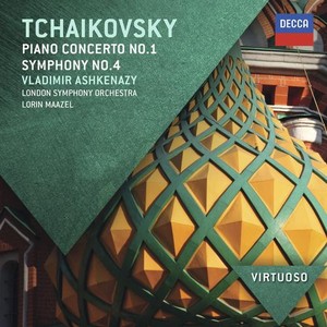 Pyotr Tchaikovsky / Piano Concerto No.1 / Symphony No.4 / Vladimir Ashkenazy / London Symphony Orchestra / Lorin Maazel