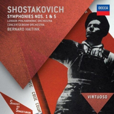 Dmitri Shostakovich / Symphonies no. 1 & 5 // London Philharmonic Orchestra / Concertgebouw Orchestra / Bernard Haitink