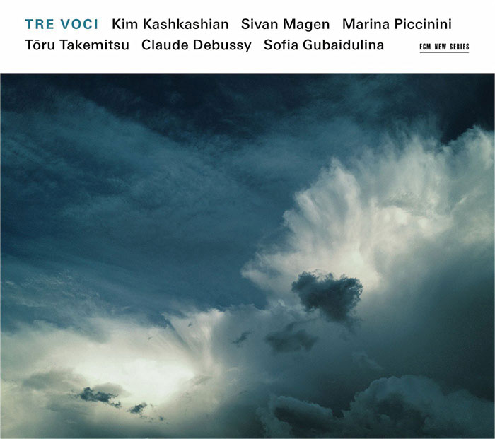 Marina Piccinini / Tre Voci // Toru Takemitsu / Claude Debussy / Sofia Gubaidulina