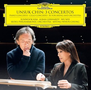 Unsuk Chin / 3 Concertos // Sunwook Kim / Alban Gerhardt / Wu Wei / Seoul Philharmonic Orchestra / Myung-Whun Chung