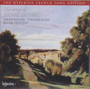 Henri Duparc / Songs / Sarah Walker / Thomas Allen / Roger Vignoles