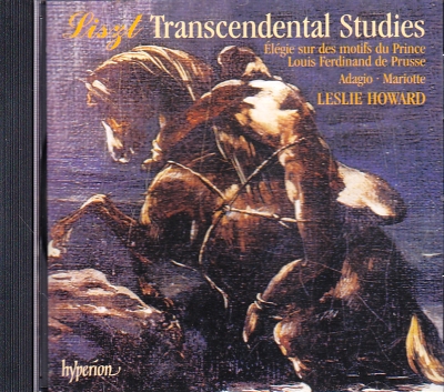 Franz Liszt / Etudes d’exécution transcendante / Élégie / Adagio / Mariotte / Leslie Howard, piano