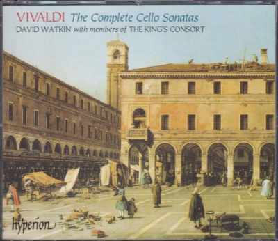 Antonio Vivaldi / Cello Sonatas (Complete) / KÄYTETTY 2CD // David Watkin / Helen Gough / David Miller / Robert King