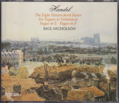 Georg Friedrich Händel / Eight Harpsichord Suites / KÄYTETTY 2CD // Paul Nicholson