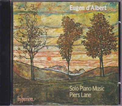 Eugen d'Albert / Solo Piano Music / KÄYTETTY CD // Piers Lane
