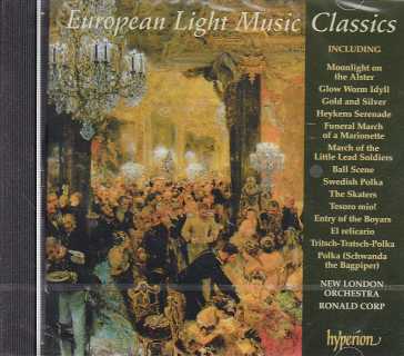 European Light Music Classics / New London Orchestra / Ronald Corp