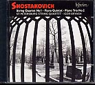 Dmitri Shostakovich / String Quartet No. 1 / Piano Trio No. 2 / Piano Quintet / St Petersburg String Quartet / Igor Uryash
