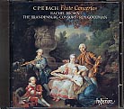 C.P.E. Bach / Flute Concertos / Rachel Brown / The Brandenburg Consort / Roy Goodman