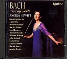 J.S. Bach / Arrangements (Transcriptions by Kempff, d’Albert, Hess, Hewitt & c) / Angela Hewitt, piano